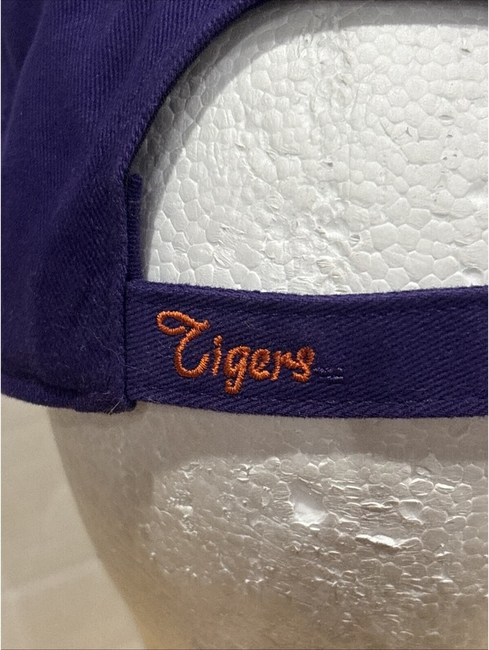 Clemson Tigers College Football NCAA Death Valley Sequin Flashy Baseball Cap - Picture 8 of 13
